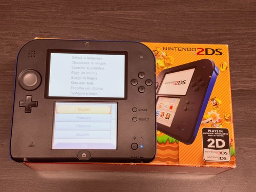 Nintendo 2ds schwarz blau - nintendo,